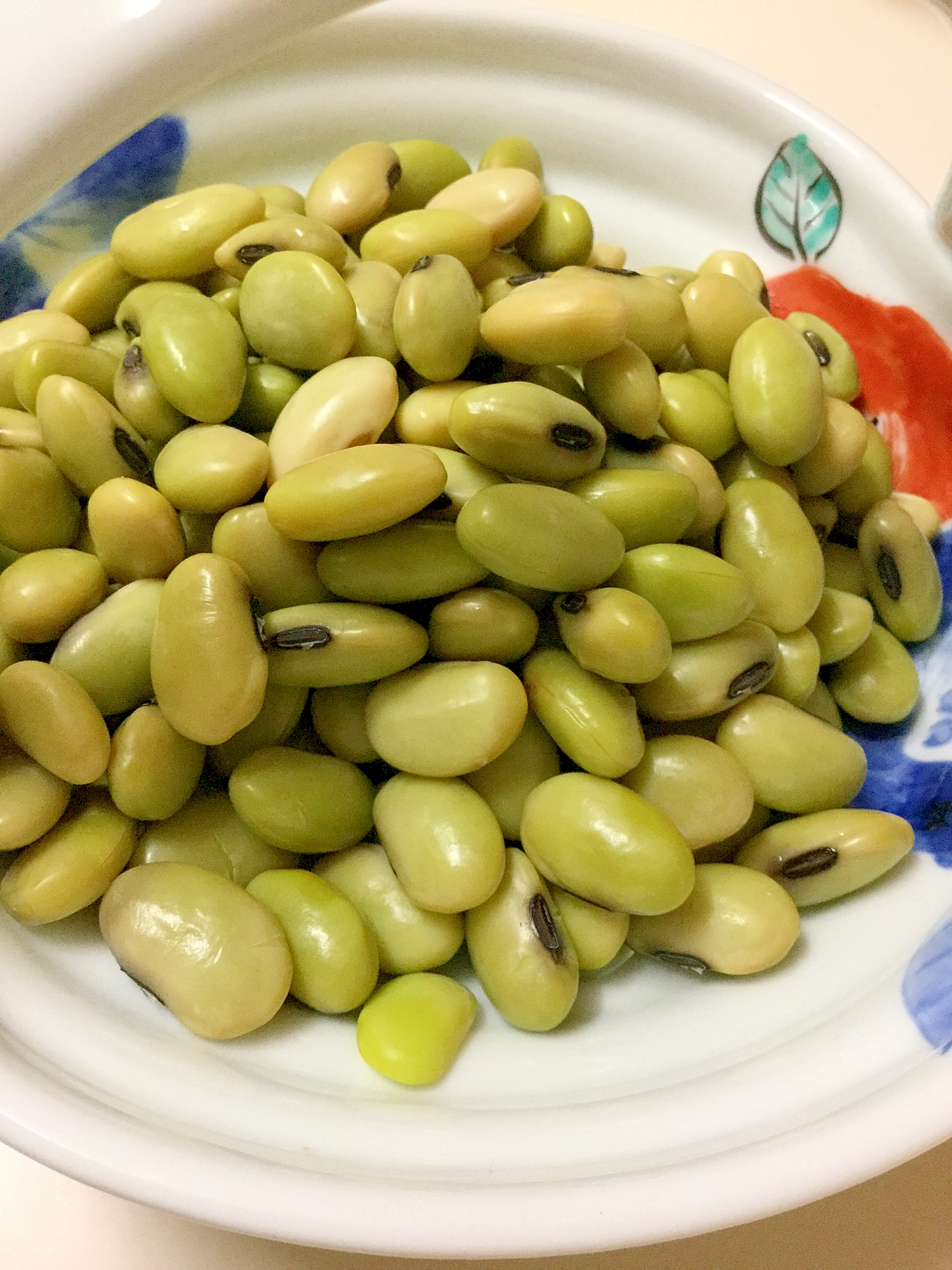 我が家の青豆の蒸し方