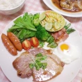 めんつゆで簡単★ポークソテー