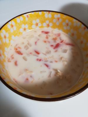 離乳食中期 ささみとトマトのミルクスープ レシピ 作り方 By もん1223 楽天レシピ 離乳食中期 ささみとトマトのミルクスープ レシピ 作り方 By もん1223 楽天レシピ
