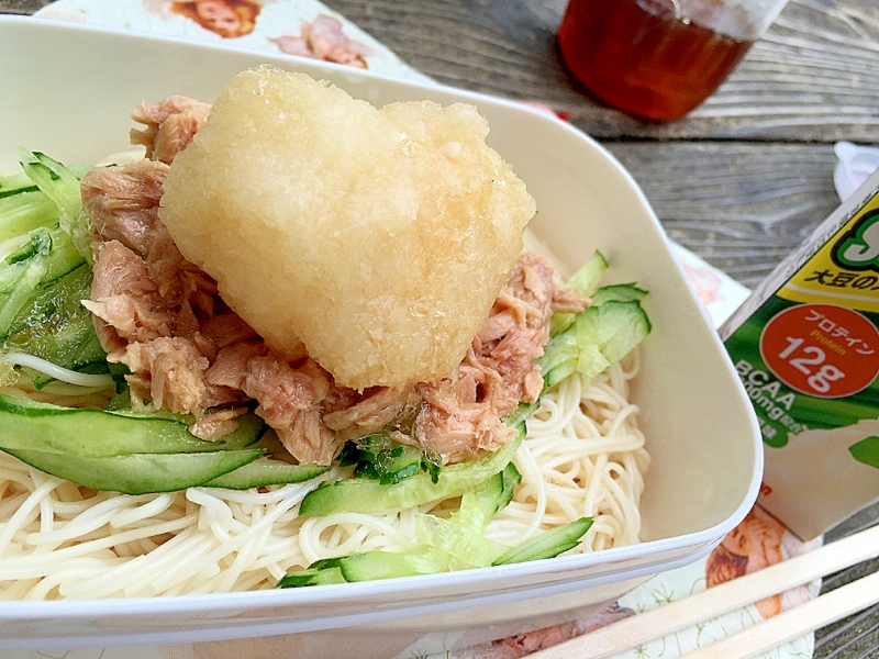 お弁当で美味しい！冷え冷え素麺