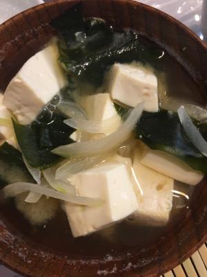豆腐とわかめのオルニチン味噌汁 レシピ 作り方 By Flowersgift 楽天レシピ