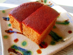 炊飯器で黒糖カステラ♪