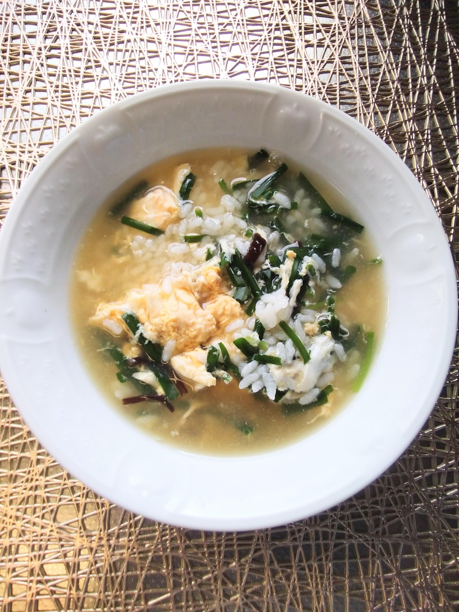 ボリュームたっぷり♡卵でマイルド♡ニラ玉豚キムチ