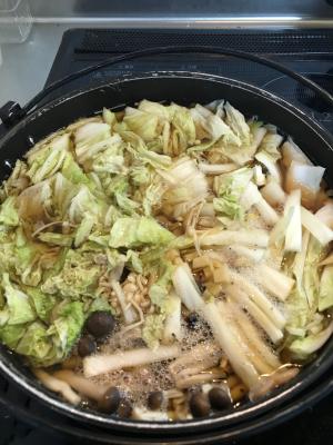 白菜とキノコの野菜鍋 レシピ 作り方 By けけり 楽天レシピ