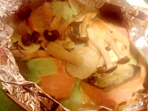 野菜たっぷり！！鮭のちゃんちゃん焼き