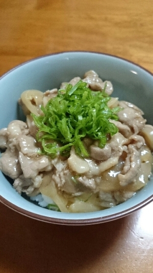 豚こまと新玉ねぎのさっぱり丼 レシピ 作り方 By ポコたんママ 楽天レシピ