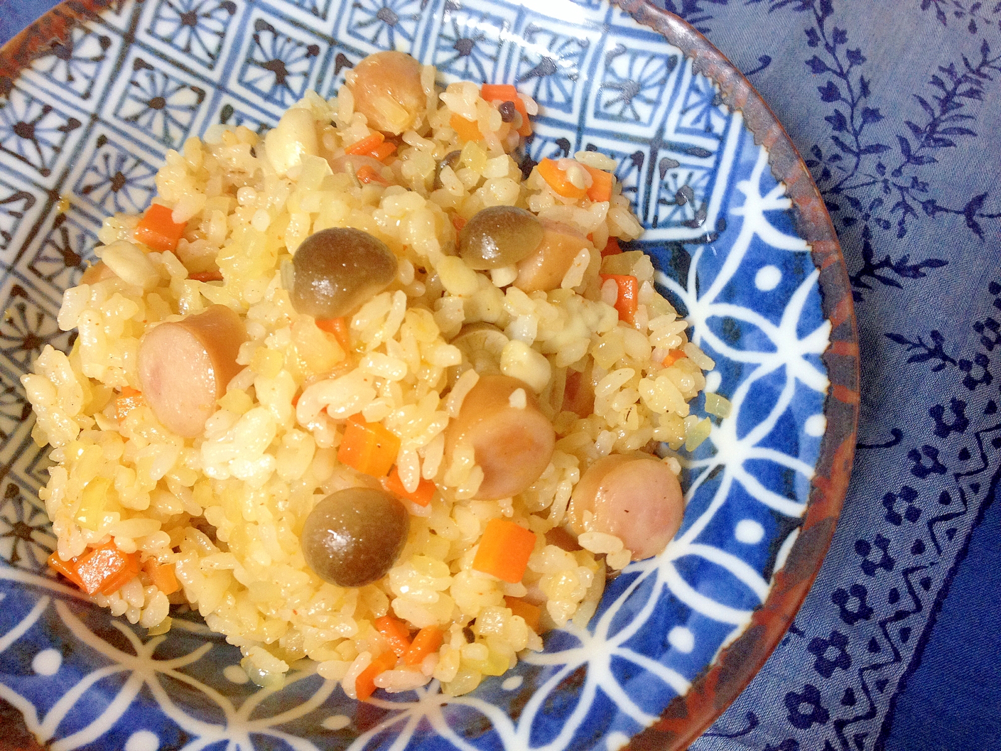 サンバルでピリ辛！チャーハン