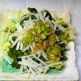 大根とわかめの和風サラダ