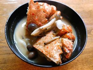クリガニとしめじの味噌汁 レシピ 作り方 By のん７８６ 楽天レシピ