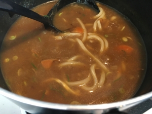 カレー うどん リメイク