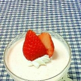 ミキサーで混ぜるだけ!! 簡単いちごムース