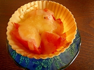 お弁当に トマトのチーズ焼き レシピ 作り方 By ほぉみぃ 楽天レシピ お弁当に トマトのチーズ焼き レシピ 作り方 By ほぉみぃ 楽天レシピ