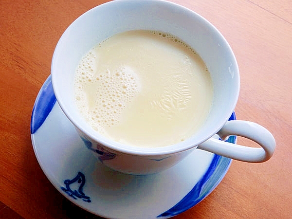 ５分！？豆乳でヘルシー❤ミント&柚子皮のチャイ♪