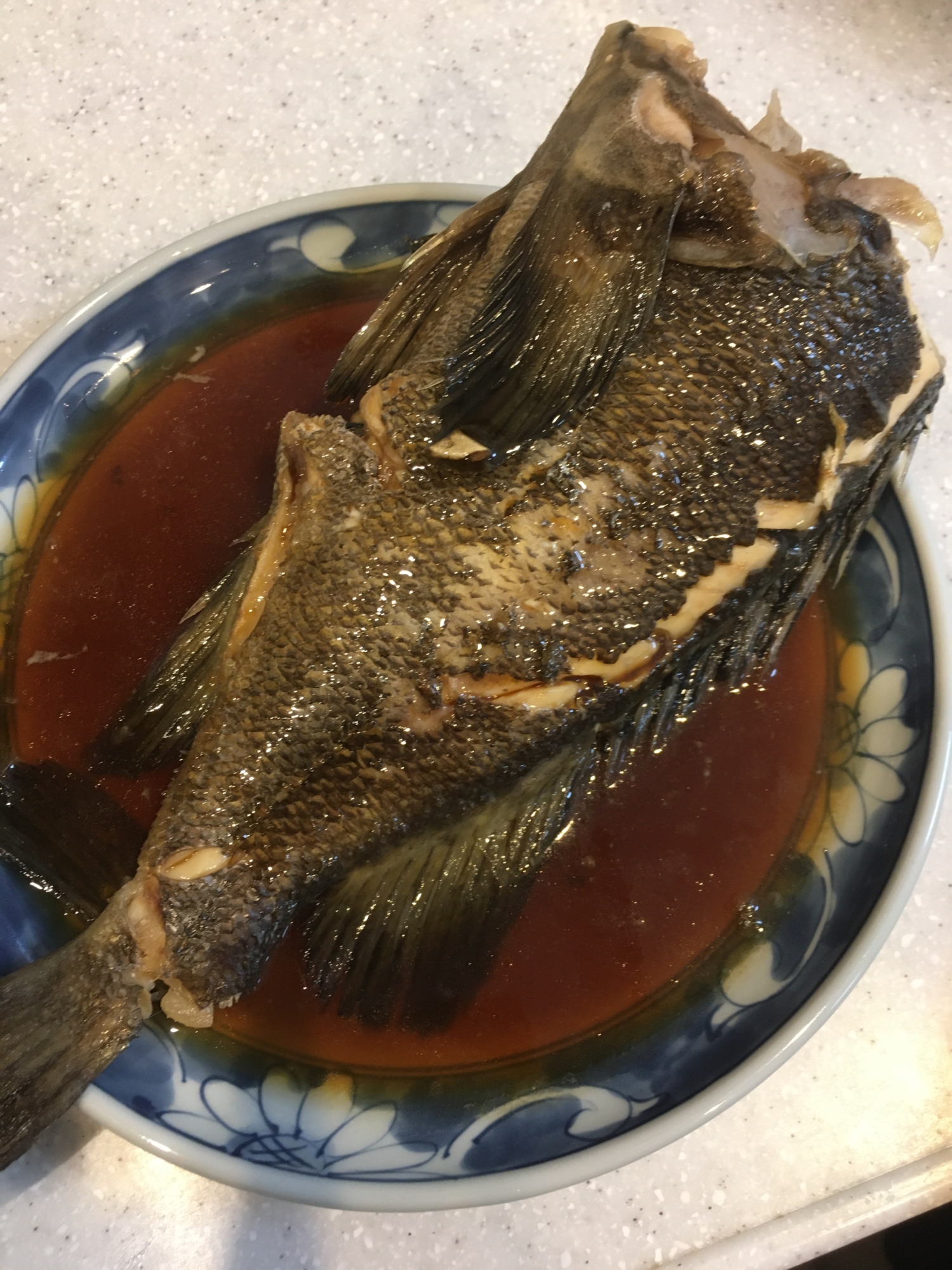 黒ソイの煮付け(魚の煮付け)