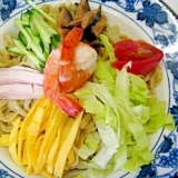 プリプリ海老の冷麺