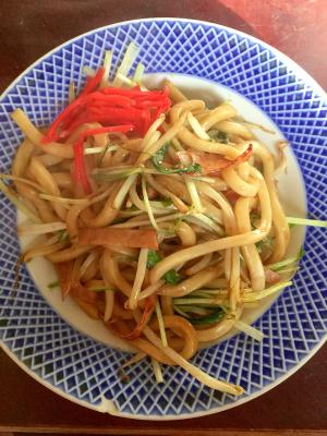 水菜とハムともやしのソース焼きうどん レシピ 作り方 By とりあえず乾杯 楽天レシピ