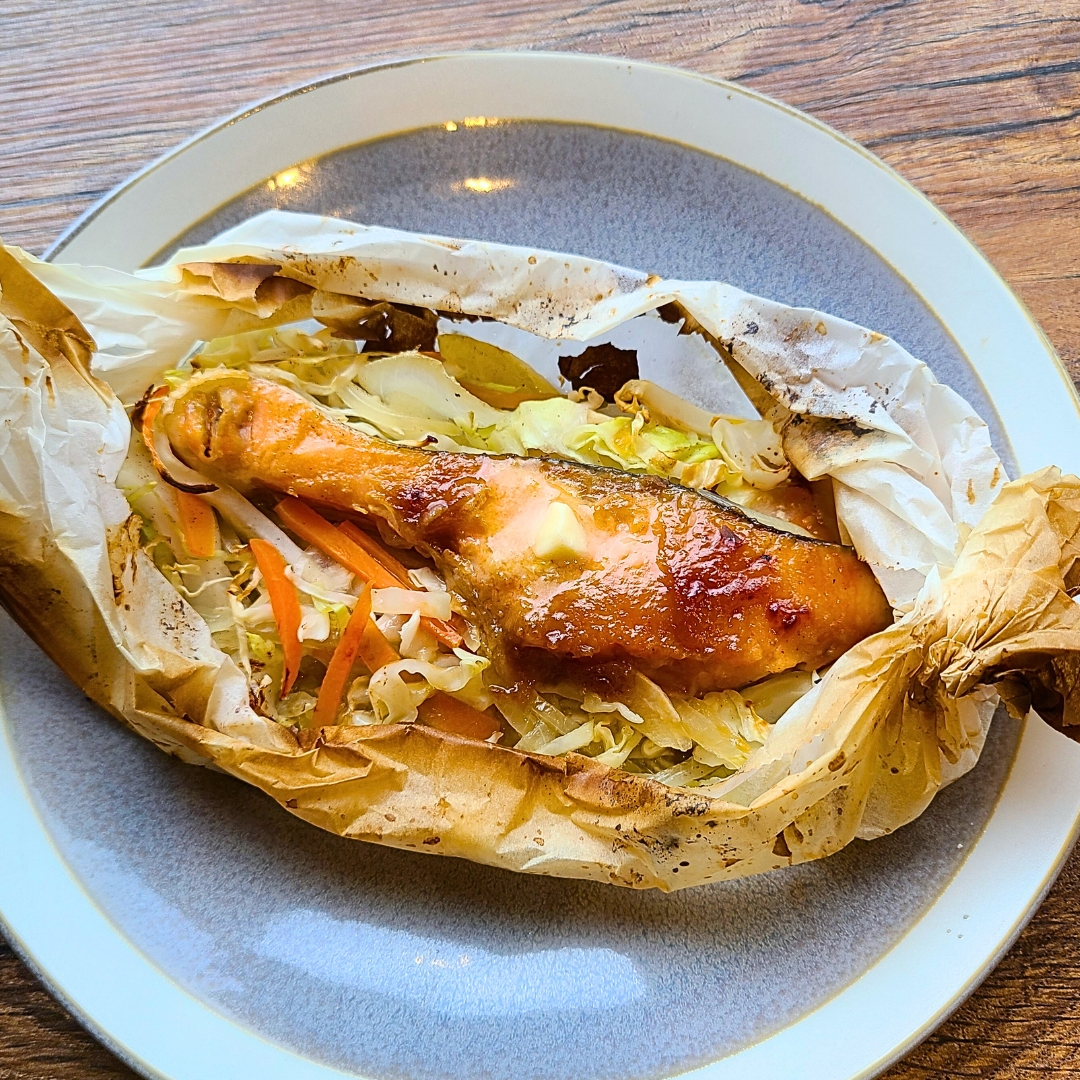 野菜たっぷり！！鮭のちゃんちゃん焼き