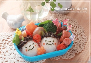 キャラ弁 節分 鬼の親分 子分のお弁当 レシピ 作り方 By