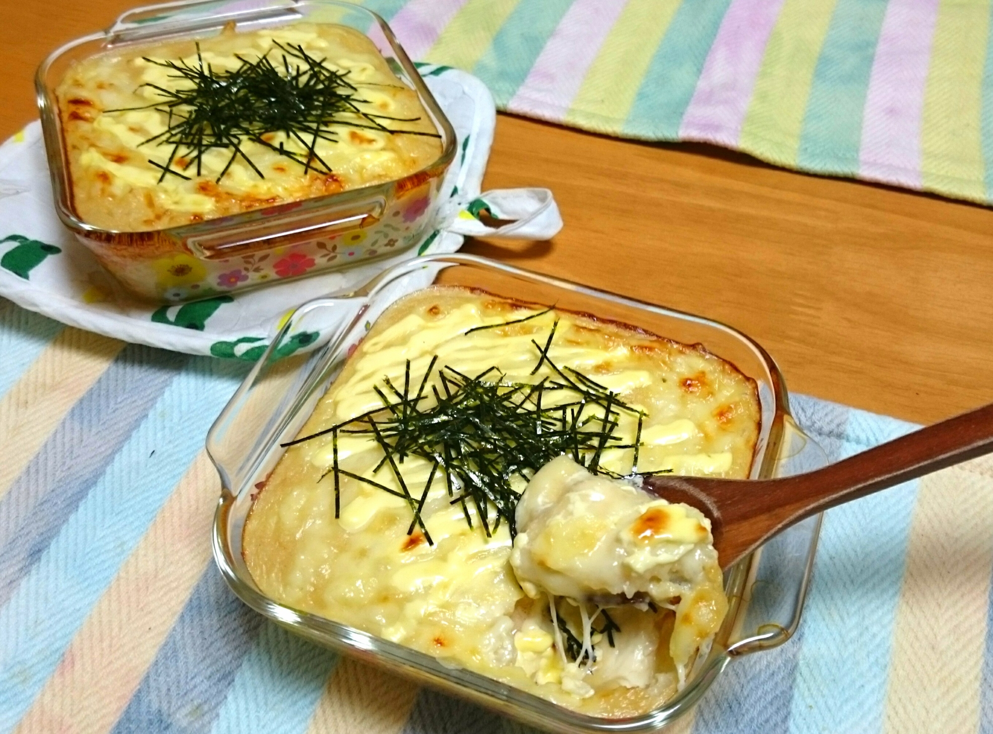 とろーりクリーミー高野豆腐グラタン