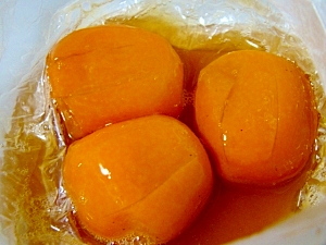 レンジで金柑の甘露酢煮
