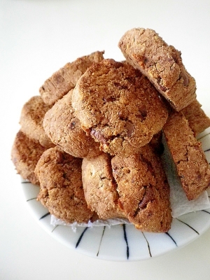 おからパウダーを使ったチョコチップクッキー レシピ 作り方 By Time 楽天レシピ