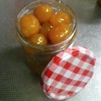 手づくりのきんかんの甘露煮