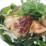 トリ皮ギョーザ