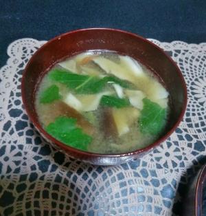 ヒラタケとほうれん草の味噌汁 レシピ 作り方 By シフト6522 楽天レシピ