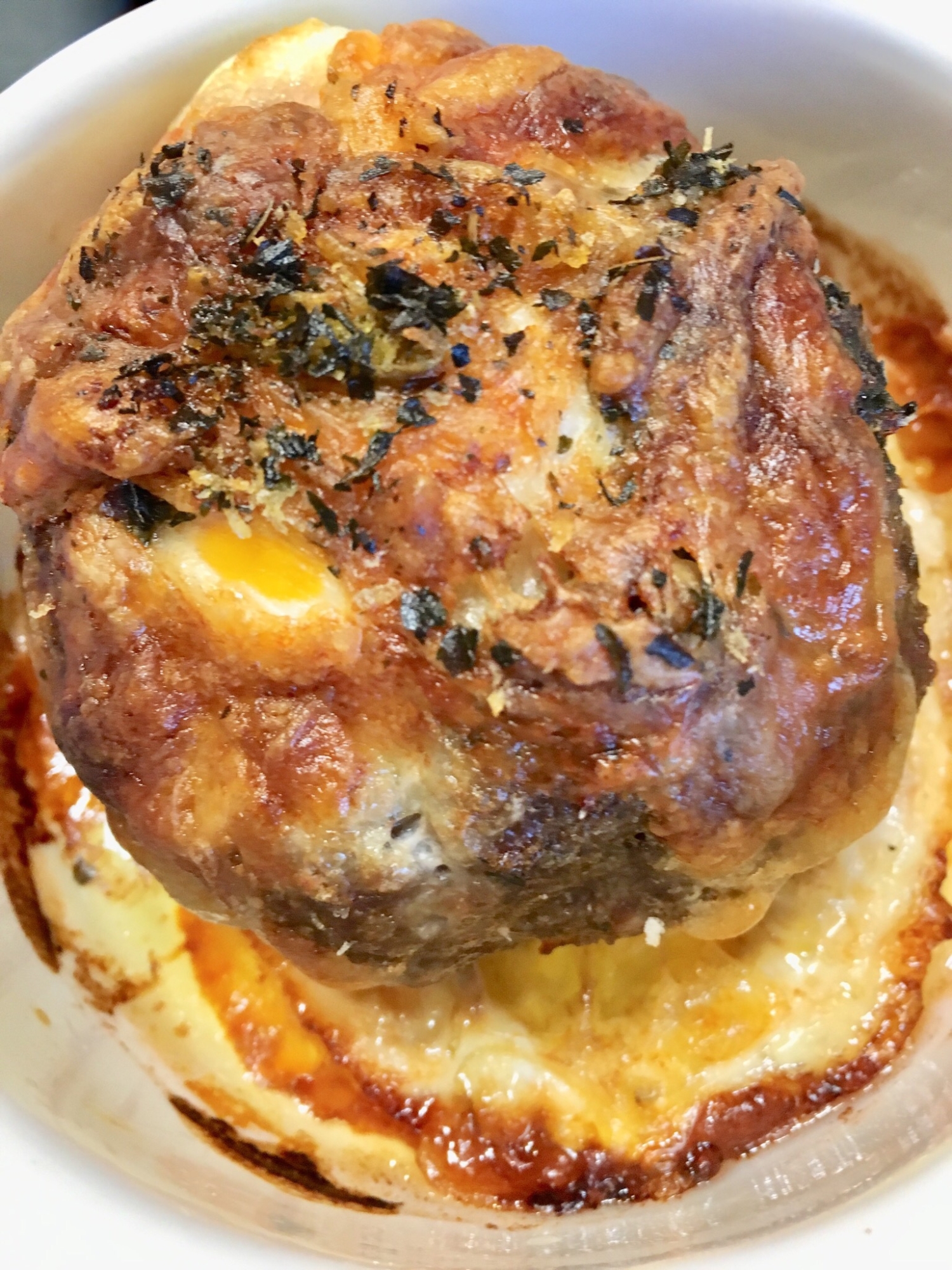 黄身がとろ〜り！半熟卵deスコッチエッグ