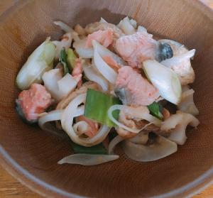 鮭の節約野菜かさまし生姜焼き風炒め レシピ 作り方 By まゆもち 楽天レシピ 鮭の節約野菜かさまし生姜焼き風炒め レシピ 作り方 By まゆもち 楽天レシピ