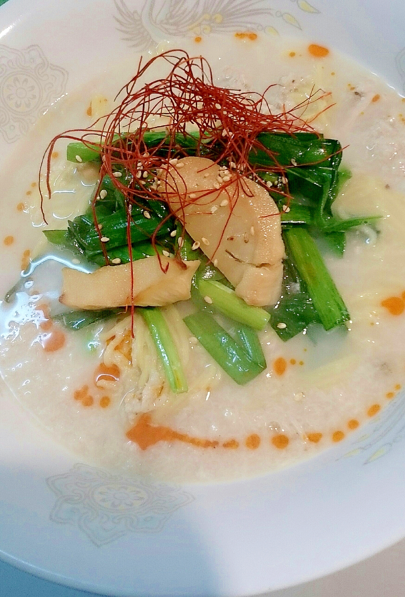 電気圧力鍋とフードプロセッサーで『鶏白湯ラーメン』