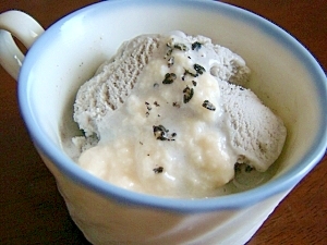 甘酒クリームかけ 和アイス レシピ 作り方 By Sundisk 楽天レシピ