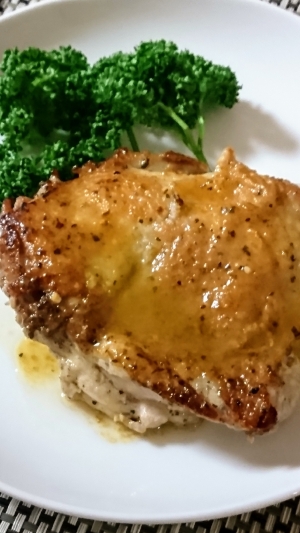 鶏もものステーキ 粒マスタードソース レシピ 作り方 By おっさん5593 楽天レシピ