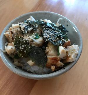 木綿豆腐とじゃこのめんつゆ炒め丼 レシピ 作り方 By ボンド子 楽天レシピ