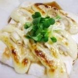 はんぺんのネギマヨ焼き