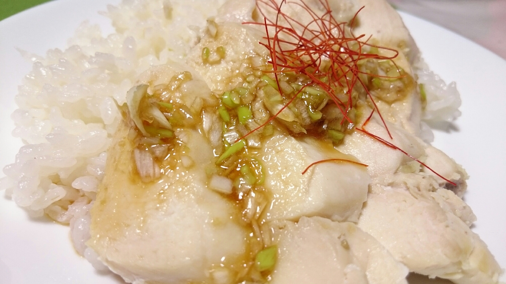 ストウブDE〜カオマンガイ