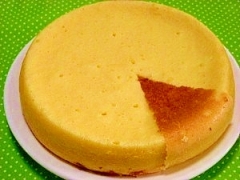 おから入り☆旨いっ炊飯器deチーズ蒸しケーキ