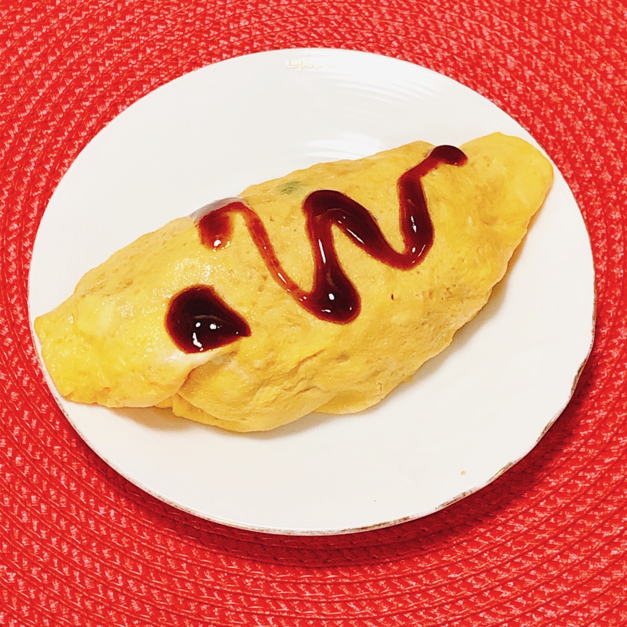 オム焼きそば