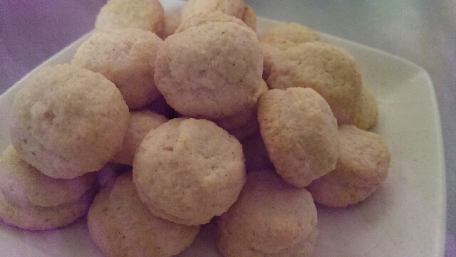 おからパウダー入り！コロンと可愛い一口クッキー♪