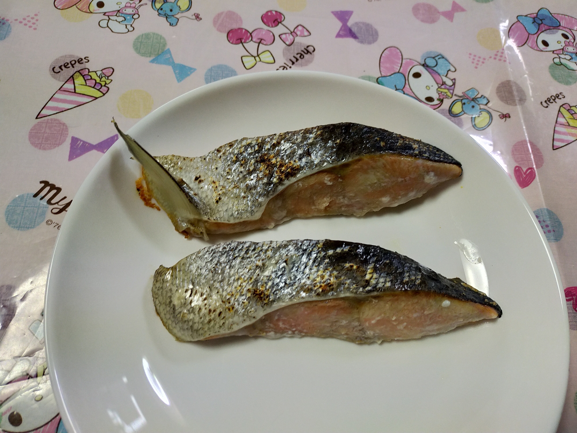 ご飯のお供に(  * ॑꒳ ॑*)⸝⋆｡✧焼き鮭