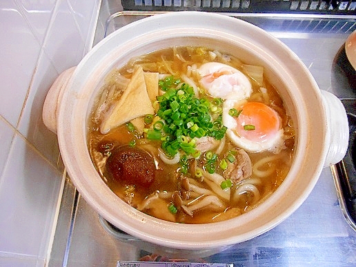 鍋焼きうどん