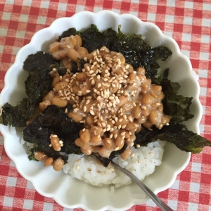 韓国海苔の納豆ご飯 レシピ 作り方 By Thank You Good Bye 楽天レシピ