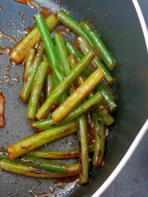 簡単おつまみ ニンニクの芽の焼き肉のたれ炒め レシピ 作り方 By みずたまsweet 楽天レシピ