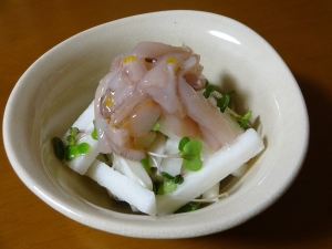 おつまみに イカの塩辛と長芋の和え物 レシピ 作り方 By みーちゃん6914 楽天レシピ