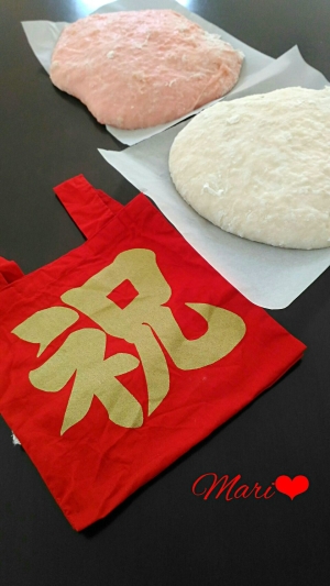 三女1歳一升餅でお祝い もち米を鍋で炊いて餅つき レシピ 作り方 By Mariまり 楽天レシピ