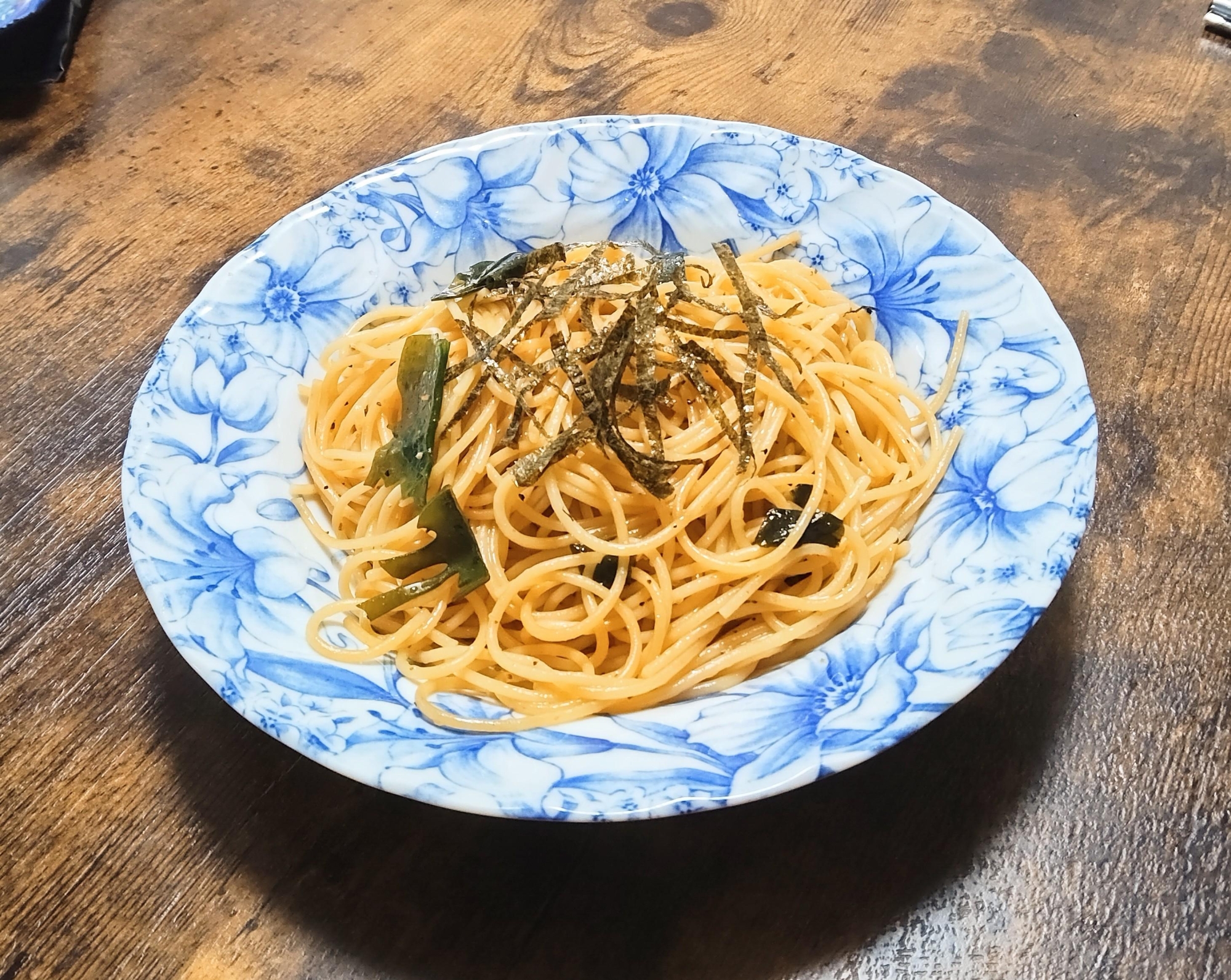 柚子胡椒でシンプル和風パスタ！