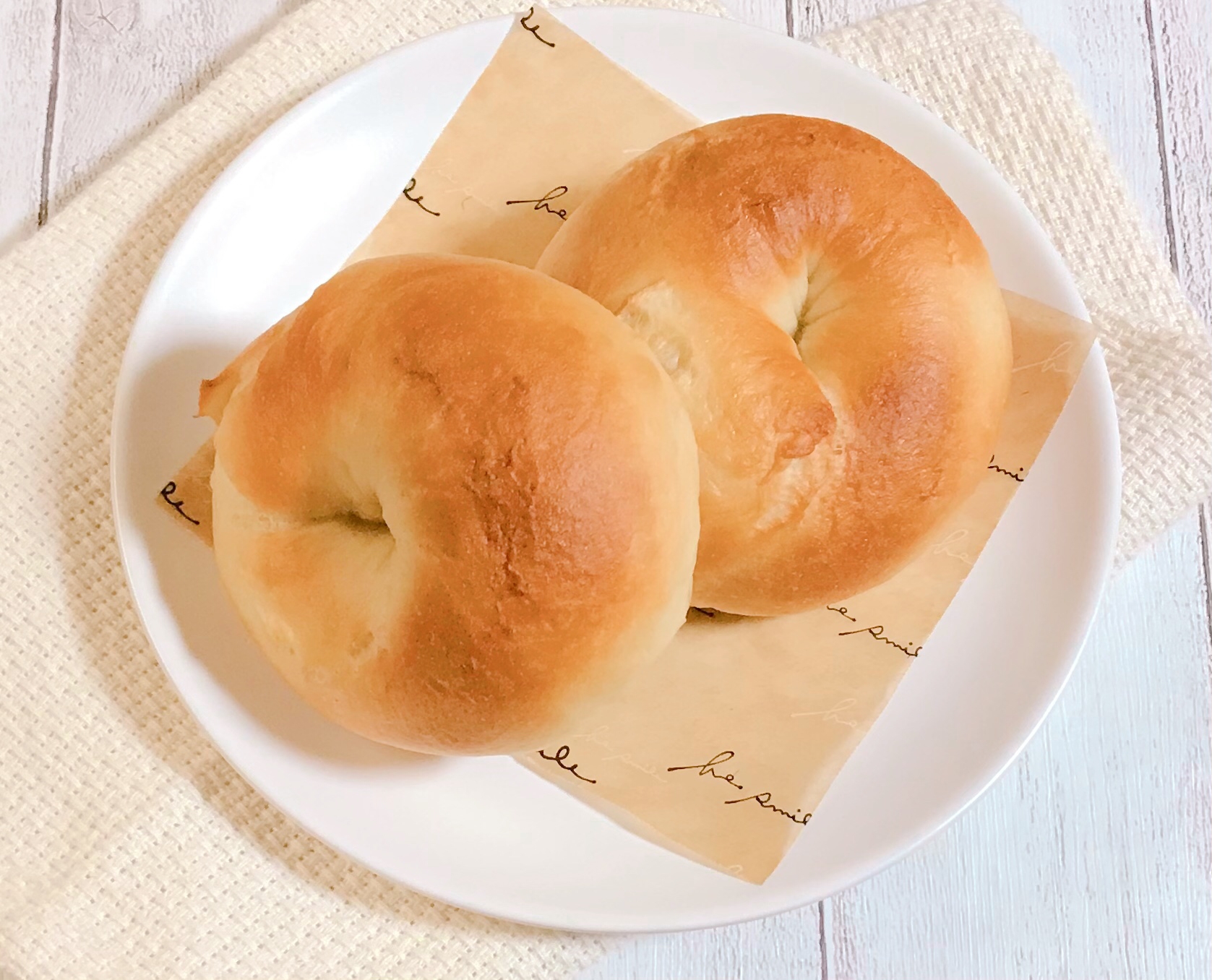 リスドォルで☆カリッもちベーグル♪
