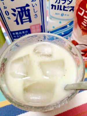 アイス グリーンココナッツ甘酒カルピスミルク レシピ 作り方 By Nyan260 楽天レシピ