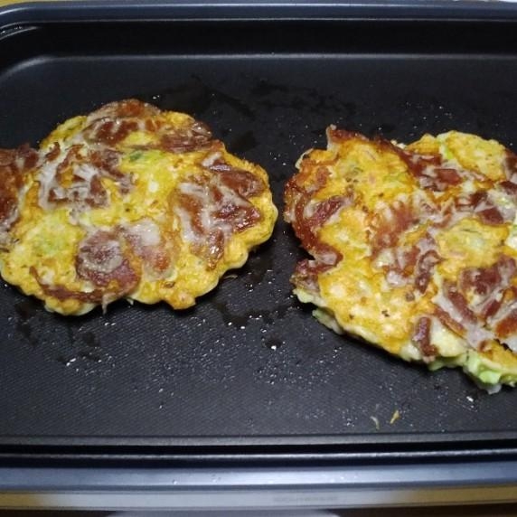 昆布水で☆美味しいお好み焼き