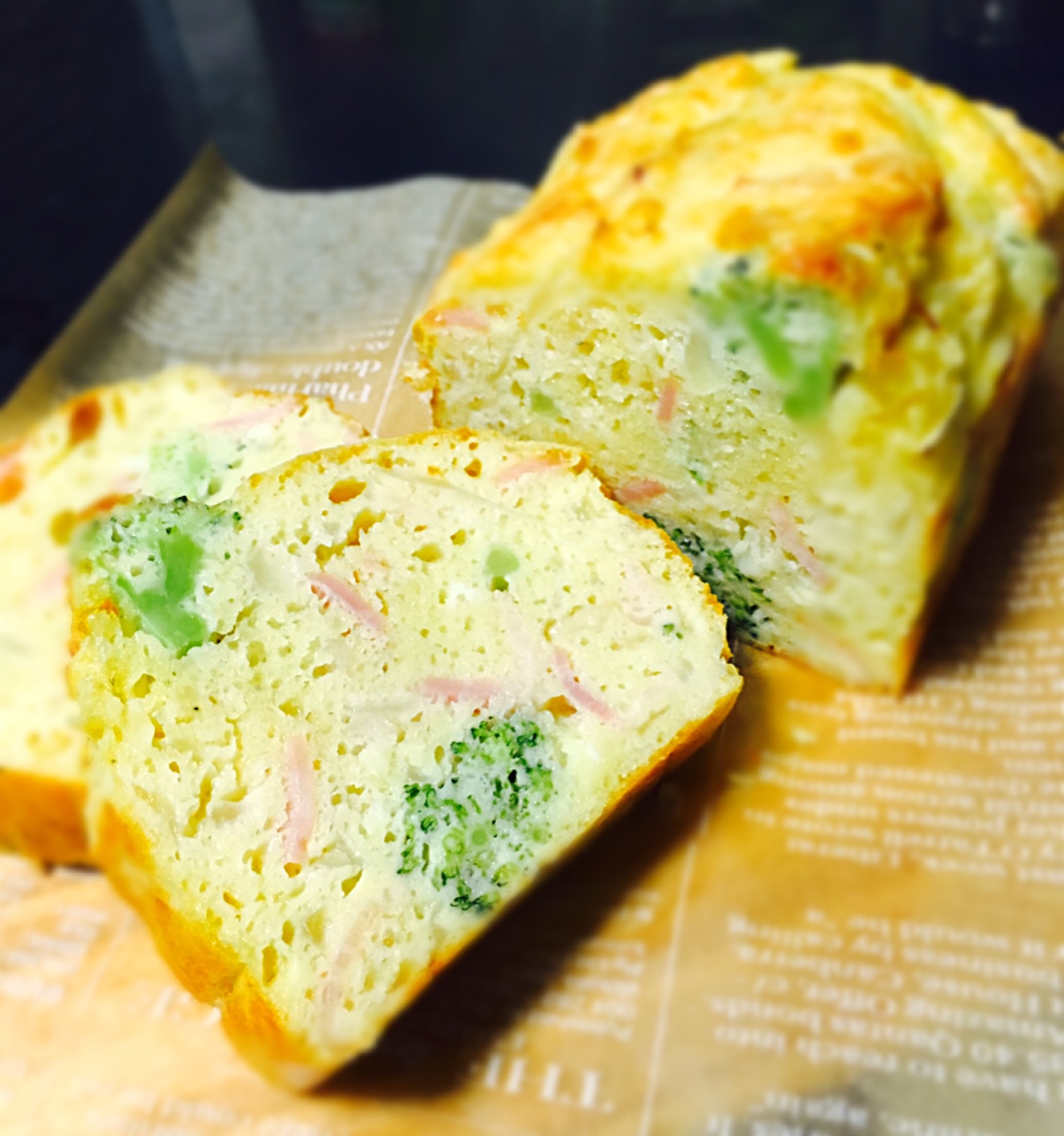 ケークサレ風☆おかずホットケーキ